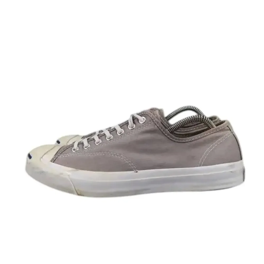 Converse Shoes Mens 9 Sneakers Jack Purcell Comfort Wedge Classic Canvas Grey - Picture 3 of 13